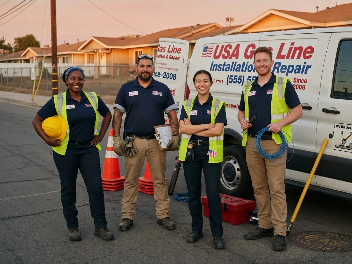 Gas Line Installation company in Echo, LA